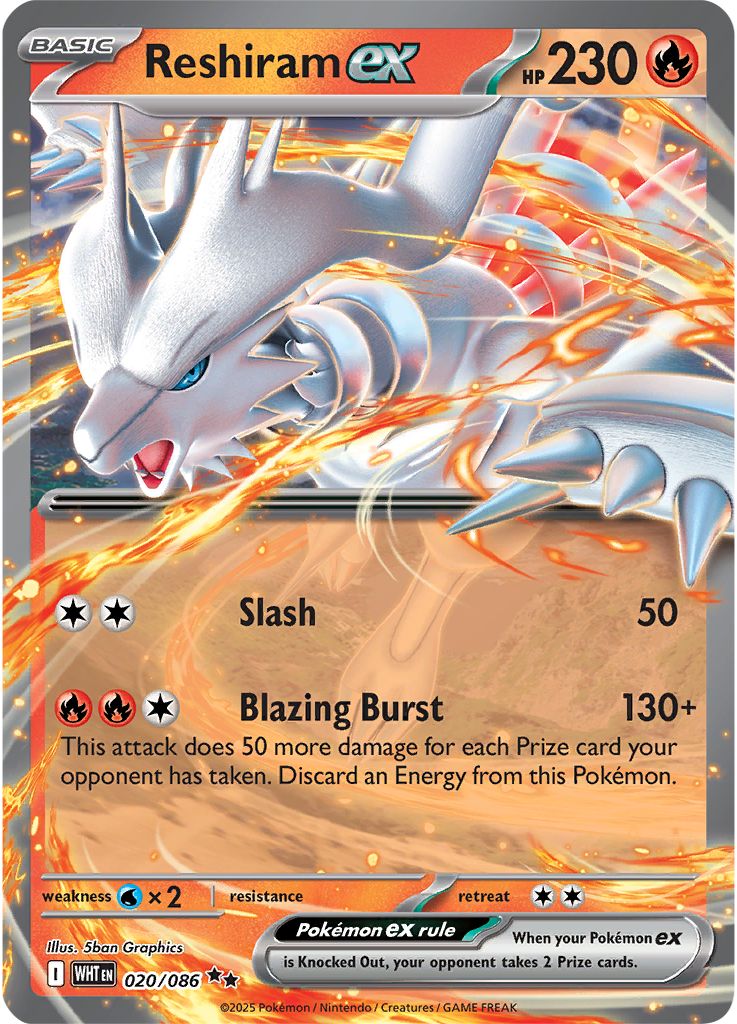 Samurott #020/086 (White Flare)