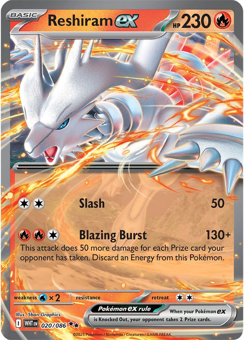Samurott #020/086 (White Flare)