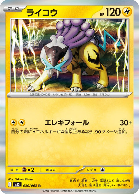 Raikou #030/92 (Mega Symphonia)