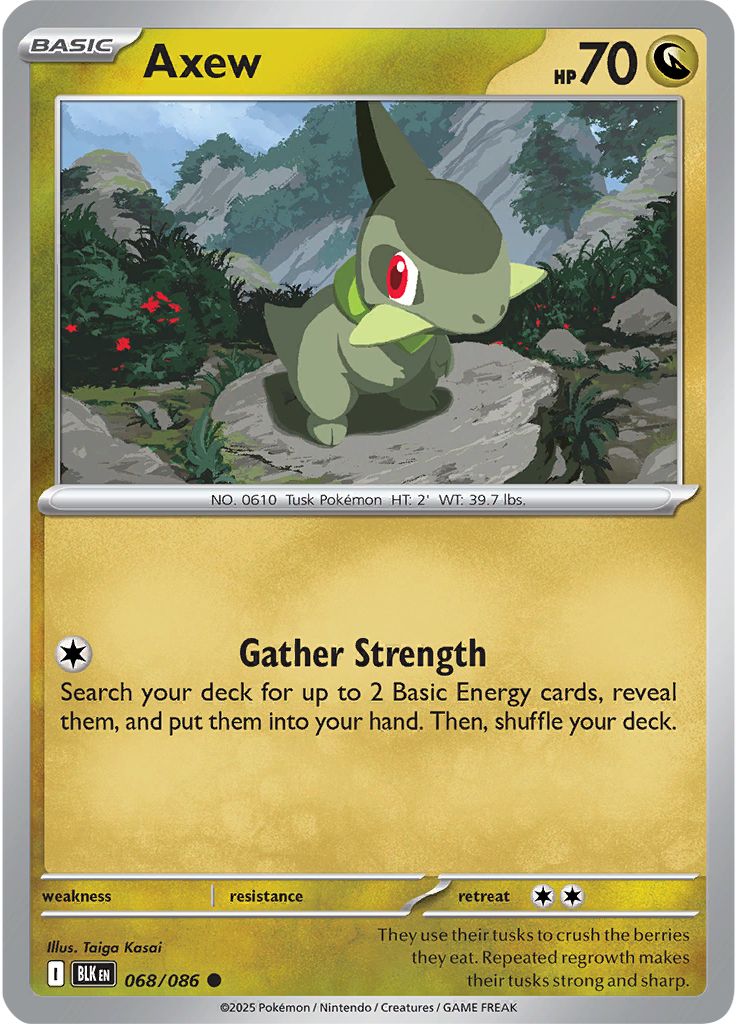 Cobalion #068/174 (Black Bolt)