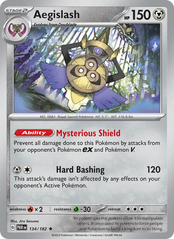 Aegislash #134/182 (Paradox Rift)