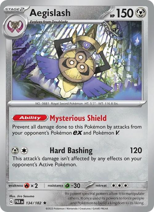 Aegislash #134/182 (Paradox Rift)