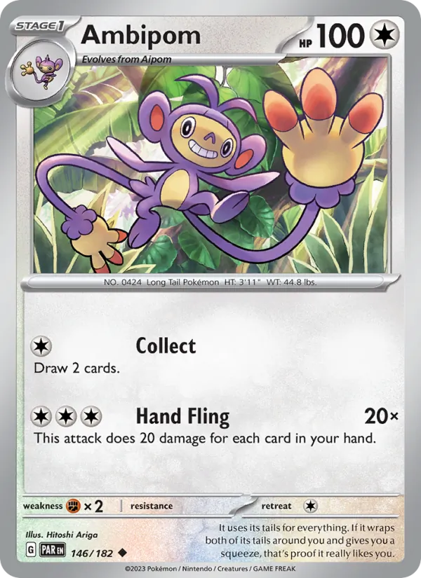 Ambipom #146/182 (Paradox Rift)