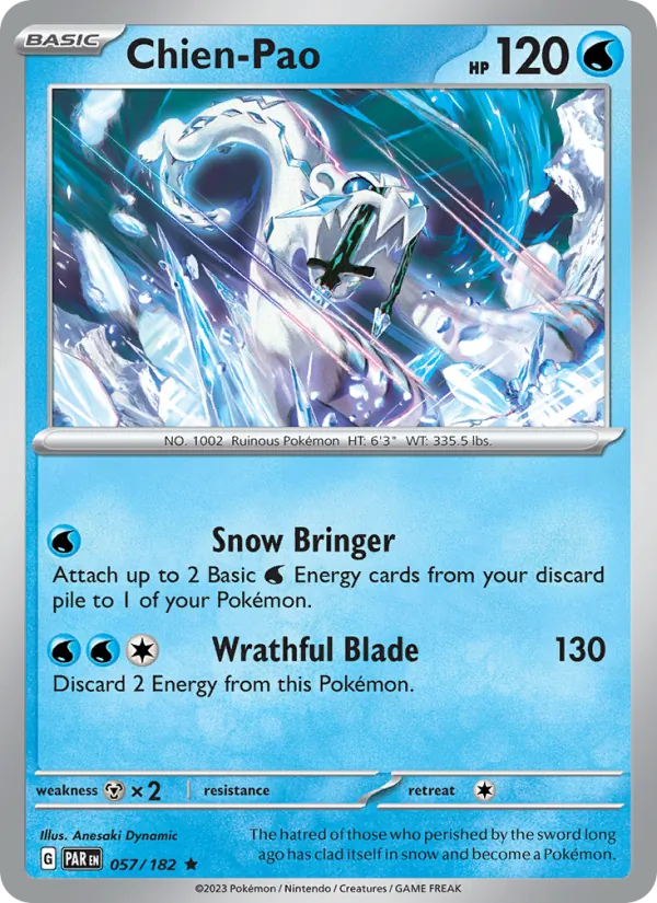 Chien-Pao #057/182 (Paradox Rift)