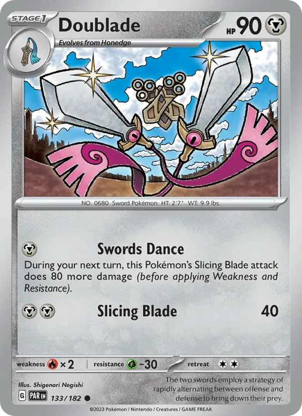 Doublade #133/182 (Paradox Rift)