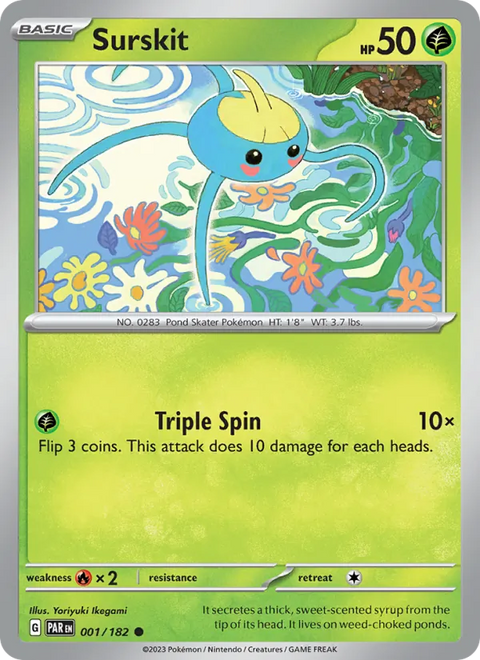 Surskit #001/182 (Paradox Rift)