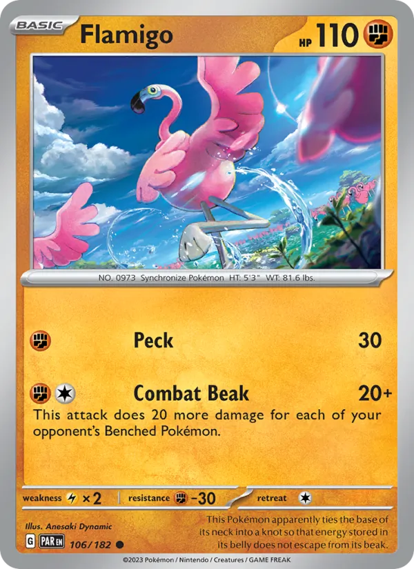 Flamigo #106/182 (Paradox Rift)