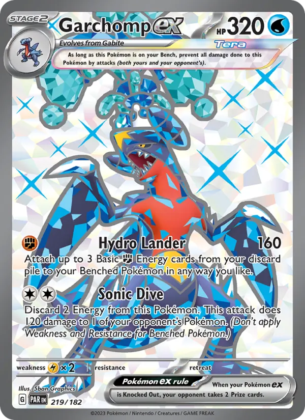 Garchomp ex #219/266 (Paradox Rift)