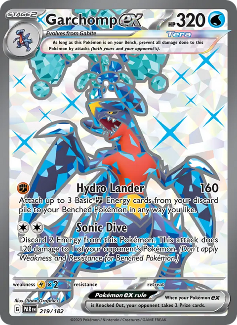 Garchomp ex #219/266 (Paradox Rift)