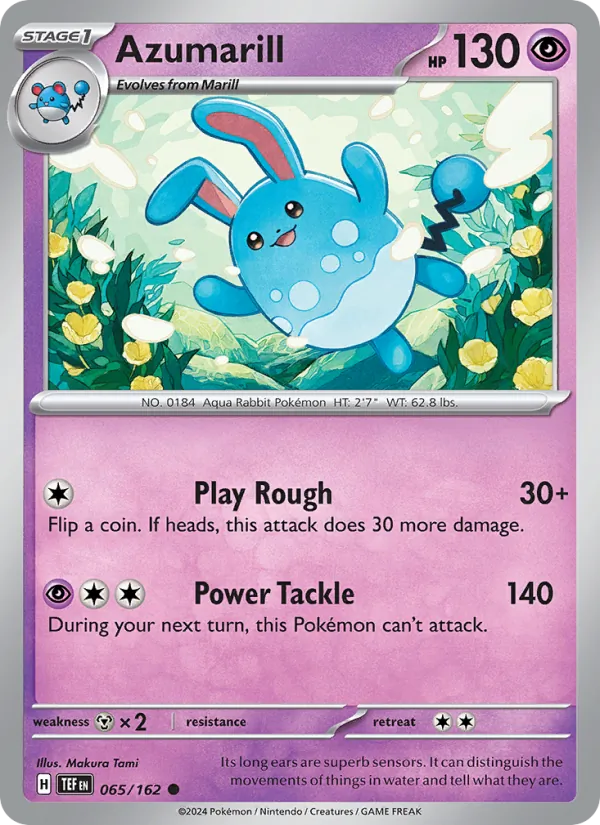 Azumarill #065/162 (Temporal Forces) (EN)