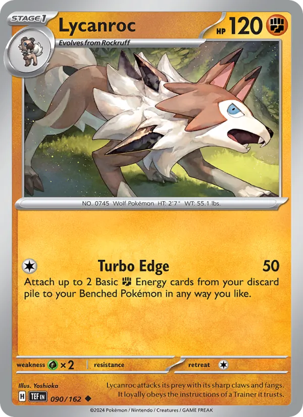 Lycanroc #090/162 (Temporal Forces) (EN)