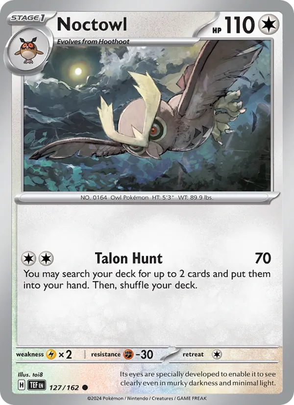 Noctowl #127/162 (Temporal Forces) (EN)