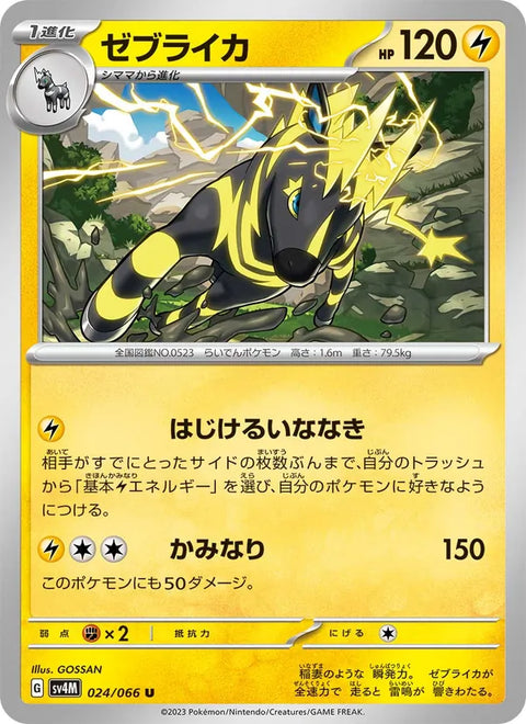 Zebstrika #024/066 (Future Flash)