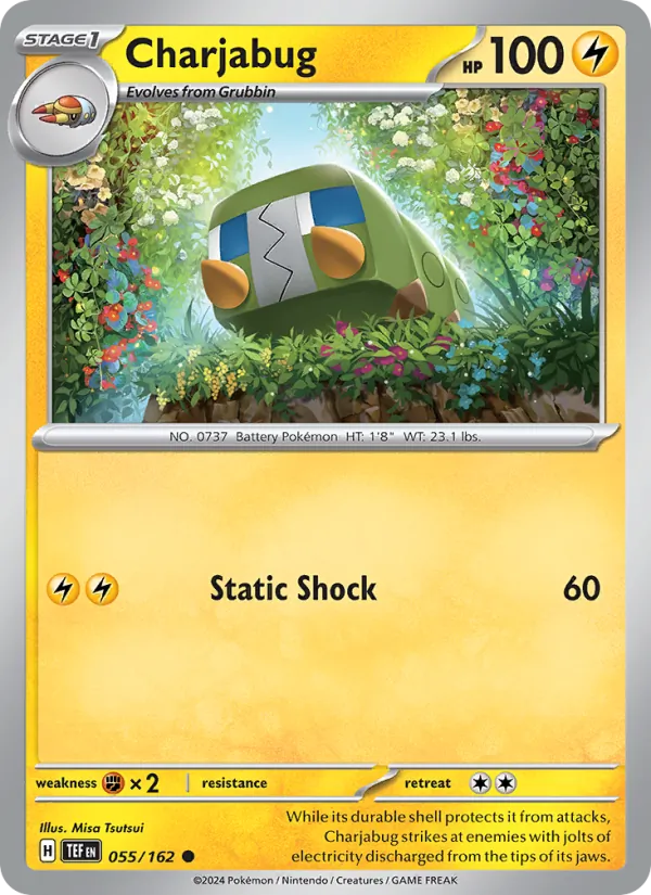 Charjabug #055/162 (Temporal Forces) (EN)