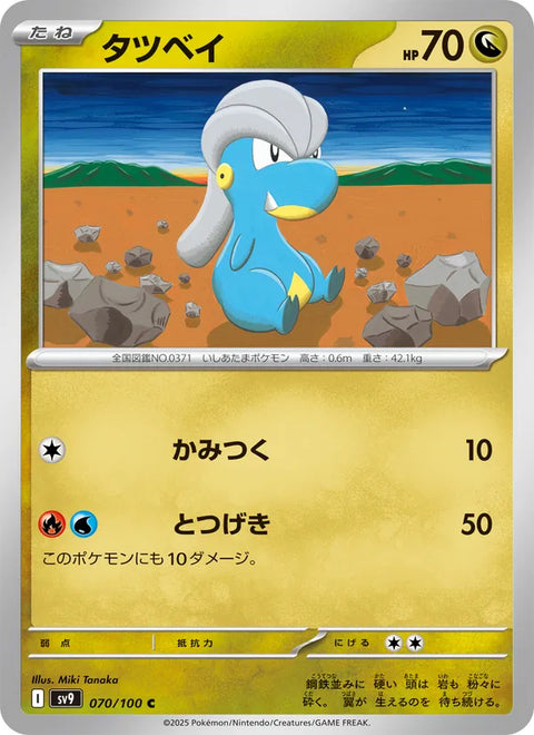 Bagon #070/100 (Battle Partners)