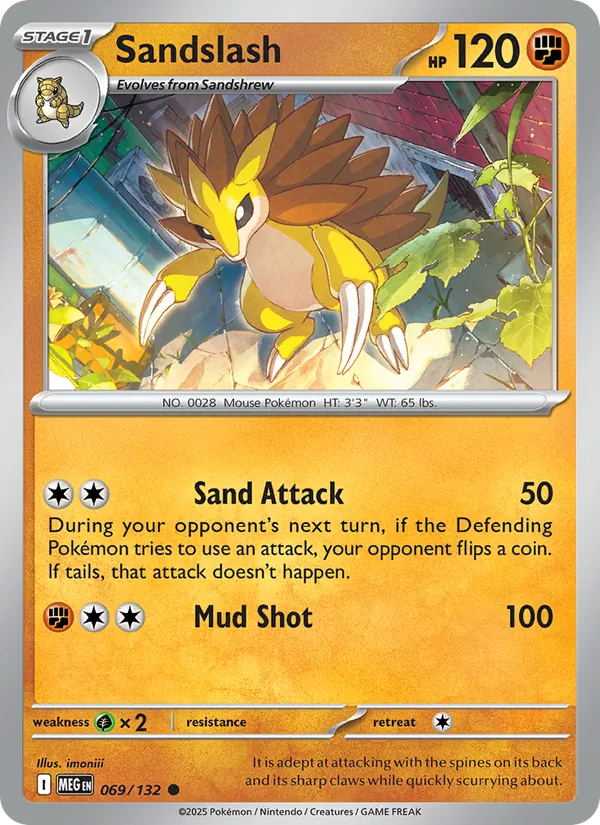 Sandslash #069/132 (Mega Evolution)