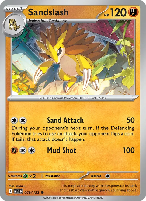 Sandslash #069/132 (Mega Evolution)