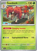 Sawsbuck #017/162 (Temporal Forces) (EN)