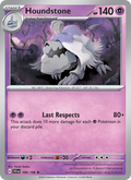 Houndstone #106/198 (Scarlet & Violet) (EN) — official scan