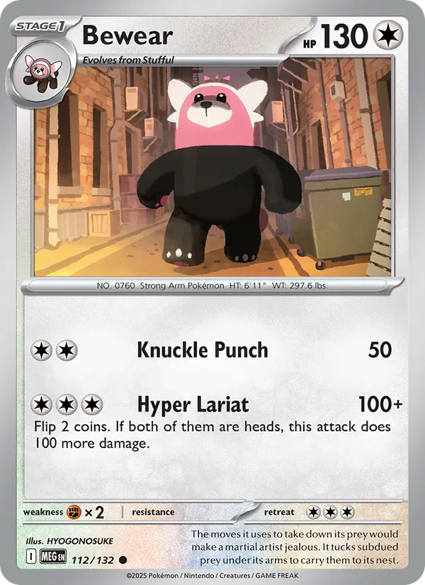 Bewear #112/132 (Mega Evolution)