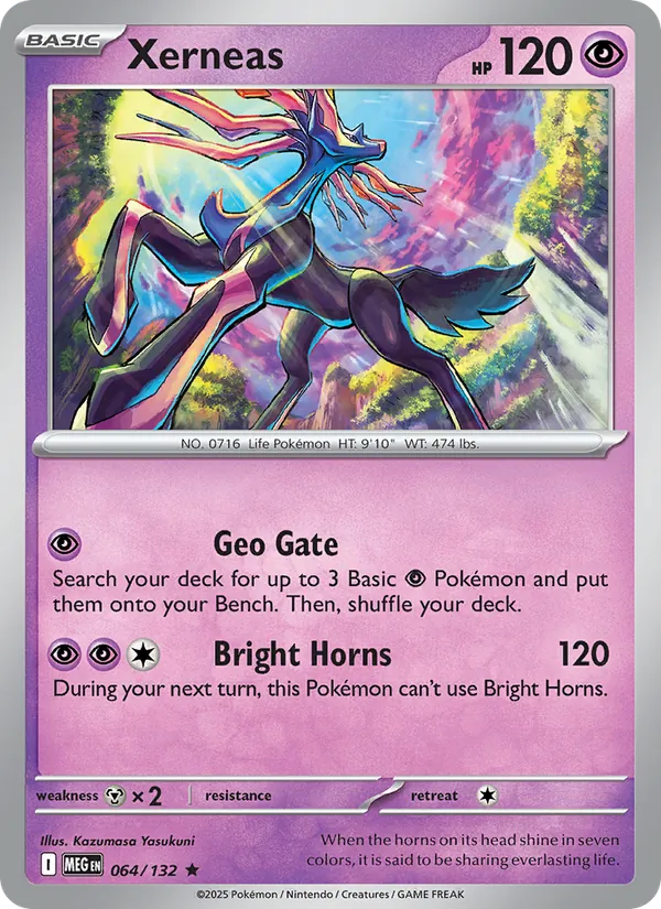 Xerneas #064/132 (Mega Evolution)