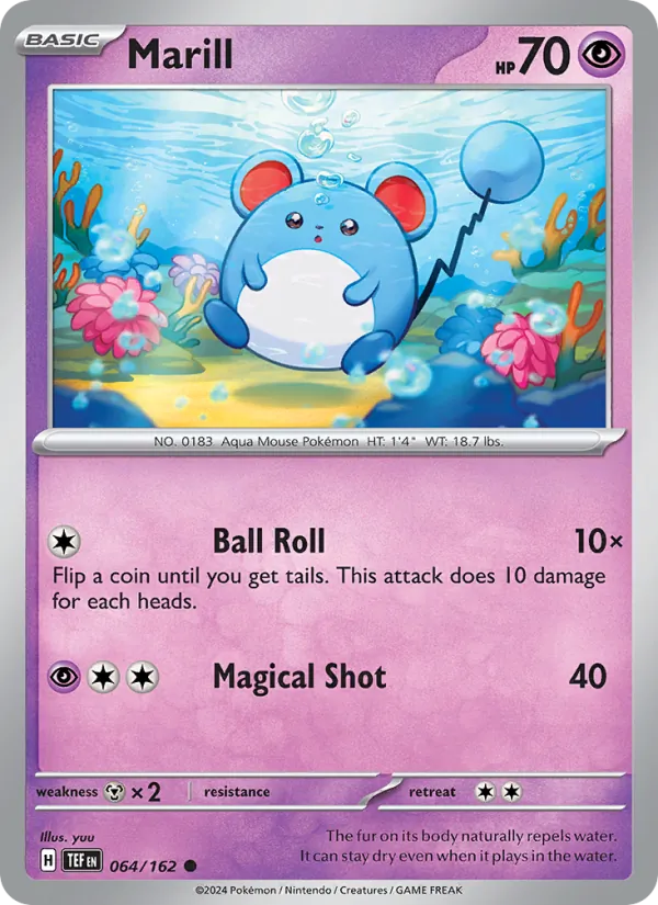 Marill #064/162 (Temporal Forces) (EN)