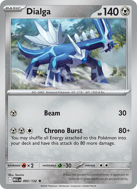 Dialga #095/132 (Mega Evolution)