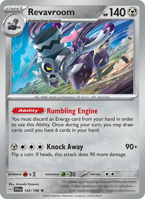 Revavroom #142/198 (Scarlet & Violet)