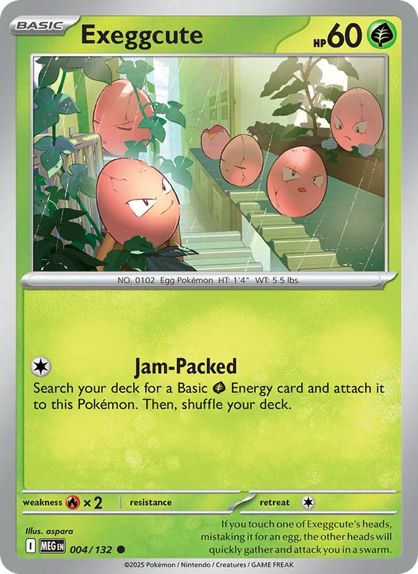 Exeggcute #004/132 (Mega Evolution)
