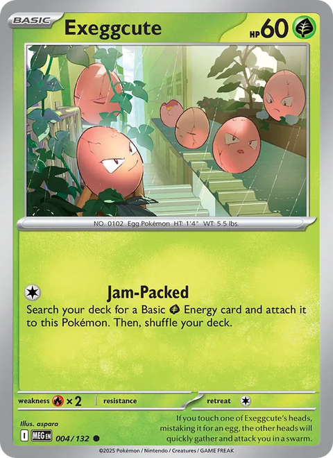 Exeggcute #004/132 (Mega Evolution)
