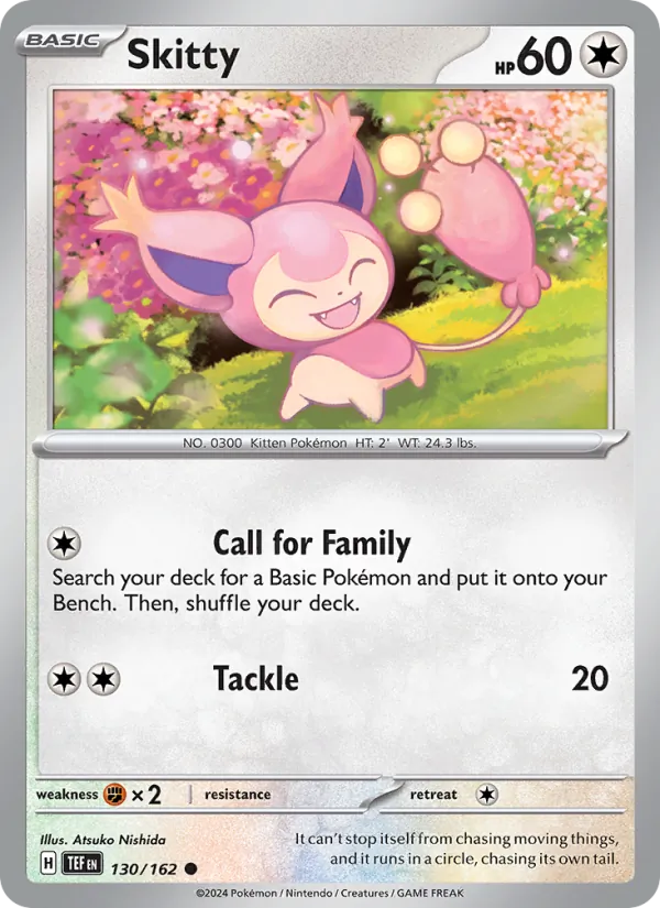 Skitty #130/162 (Temporal Forces) (EN)