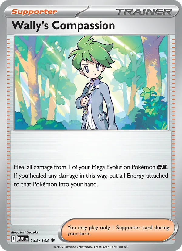 Wallys Compassion #132/132 (Mega Evolution)
