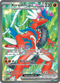 Koraidon ex #231/258 (Scarlet & Violet) (EN) — official scan