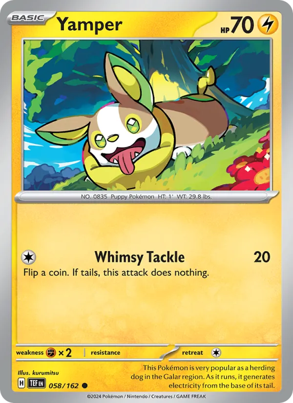 Yamper #058/162 (Temporal Forces) (EN)