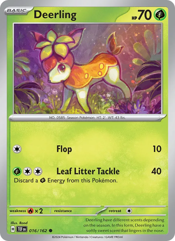 Deerling #016/162 (Temporal Forces) (EN)