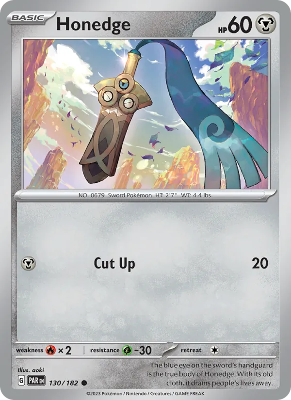 Honedge #130/182 (Paradox Rift)