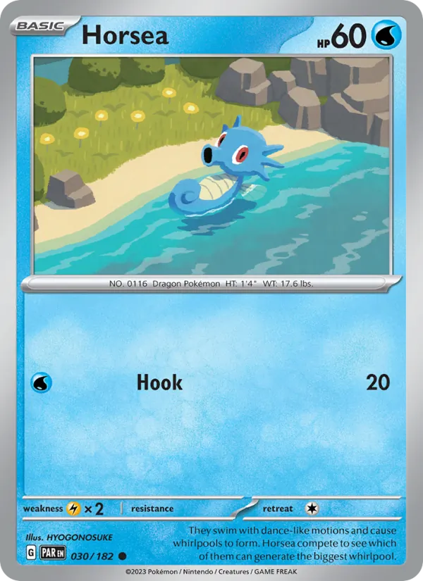 Horsea #030/182 (Paradox Rift)