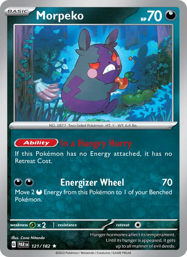 Morpeko #121/182 (Paradox Rift)