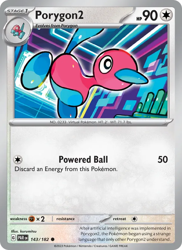 Porygon2 #143/182 (Paradox Rift)
