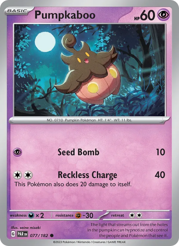 Pumpkaboo #077/182 (Paradox Rift)