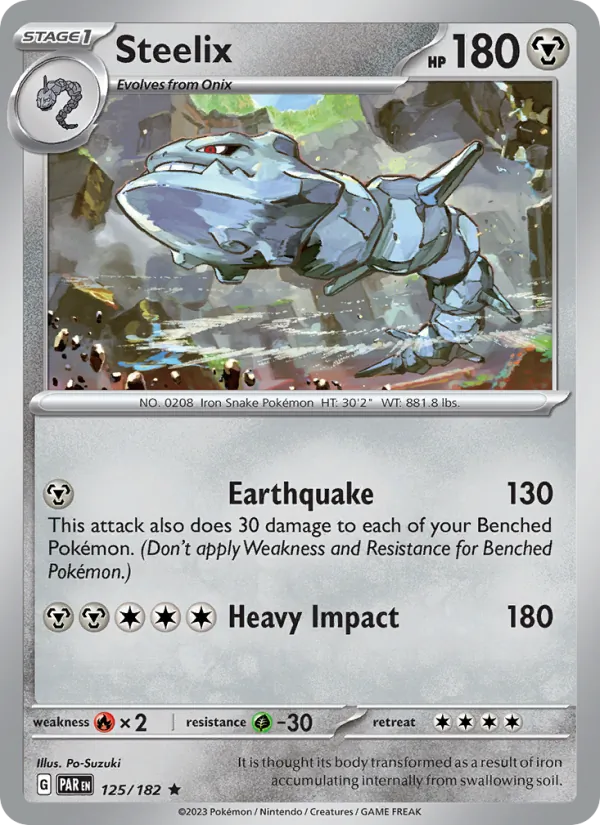 Steelix #125/182 (Paradox Rift)