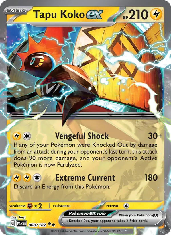 Tapu Koko ex #068/182 (Paradox Rift)