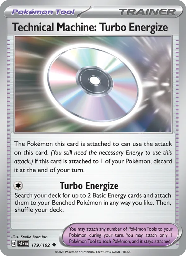 Technical Machine: Turbo Energize #179/182 (Paradox Rift)