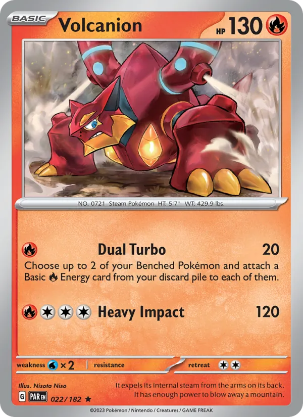 Volcanion #022/182 (Paradox Rift)