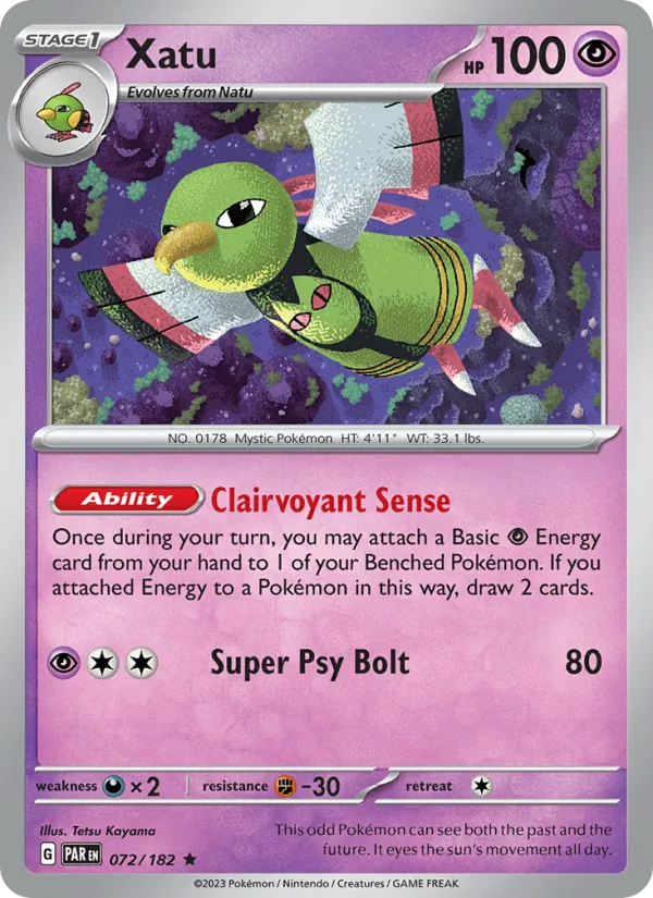 Xatu #072/182 (Paradox Rift)