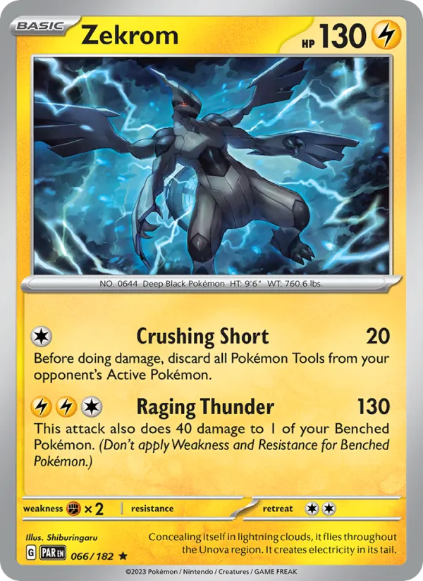 Zekrom #066/182 (Paradox Rift)